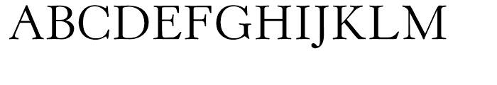 Horley Old Style Roman Font UPPERCASE