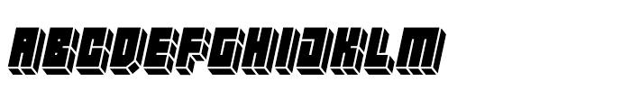 Hounslow Solid Italic Font LOWERCASE