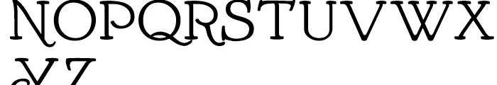 Howlett Regular Font UPPERCASE