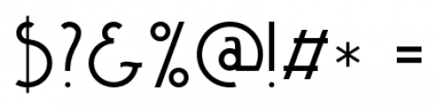 Hokitika Regular Font OTHER CHARS