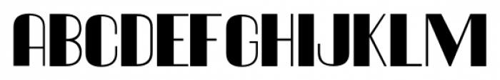 Hollenbeck JNL Regular Font LOWERCASE