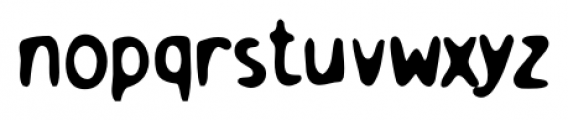 Holstein Bold Font LOWERCASE