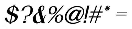 Holt Sans Bold Italic Font OTHER CHARS
