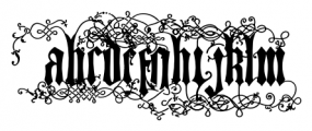 HolyChurch Regular Font UPPERCASE