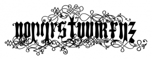 HolyChurch Regular Font UPPERCASE