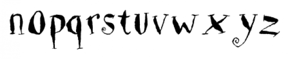 HolyCow Regular Font LOWERCASE