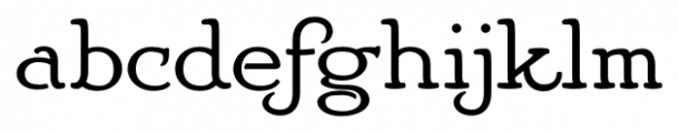 Howlett Regular Font LOWERCASE