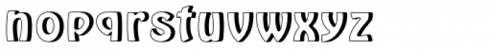 Hobo Relief Font LOWERCASE