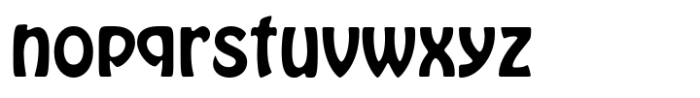 Hobo Std Regular Font LOWERCASE