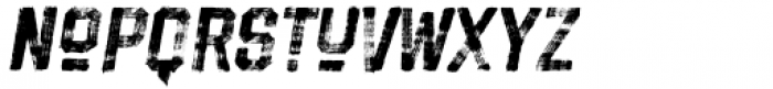 Hockeynight Sans Brush Bold Italic Font LOWERCASE