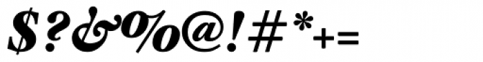 Hoefler Text Black Italic Font OTHER CHARS