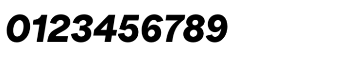 Hofmann Grotesk Black Italic Font OTHER CHARS
