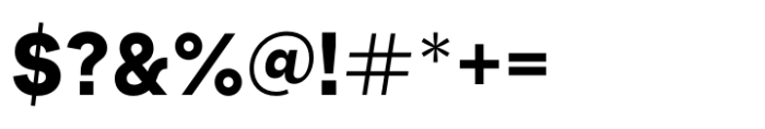 Hofmann Grotesk Black Font OTHER CHARS