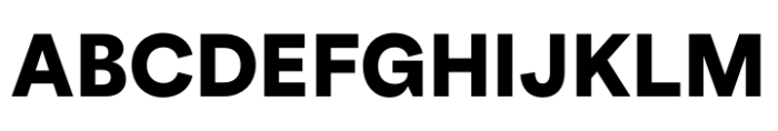 Hofmann Grotesk Black Font UPPERCASE