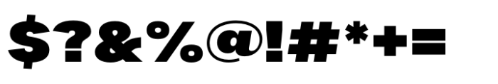 Hofmann Grotesk Expanded Font OTHER CHARS