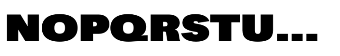 Hofmann Grotesk Expanded Font UPPERCASE