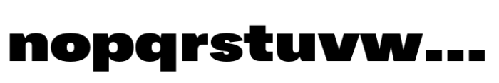 Hofmann Grotesk Expanded Font LOWERCASE