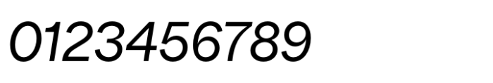 Hofmann Grotesk Italic Font OTHER CHARS