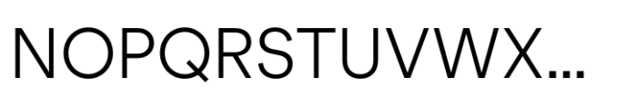 Hofmann Grotesk Normal Font UPPERCASE