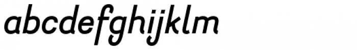 Hogar Bold Italic Font LOWERCASE