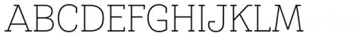 Hogar Slab Light Font UPPERCASE