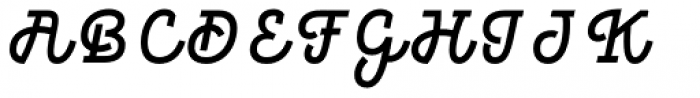 Hogar Slab Script Bold Font UPPERCASE