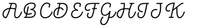Hogar Slab Script Regular Font UPPERCASE