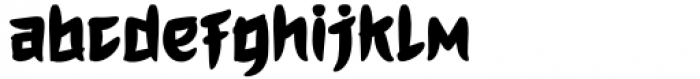 Hogata Regular Font LOWERCASE