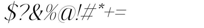 Hogbine Italic Font OTHER CHARS