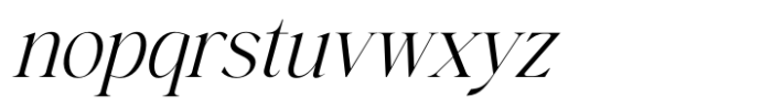 Hogbine Italic Font LOWERCASE