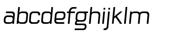Hogira Italic Font LOWERCASE