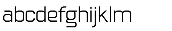 Hogira Light Font LOWERCASE