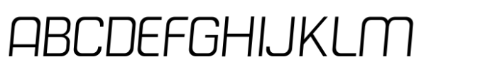 Hogira V2 Italic Font UPPERCASE