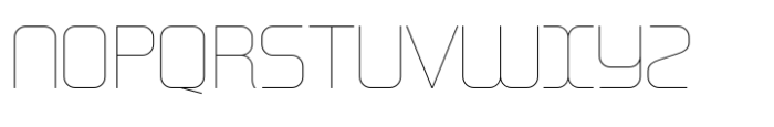 Hogira V2 Thin Font UPPERCASE