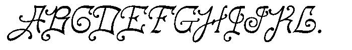 Hoity Toity Font UPPERCASE