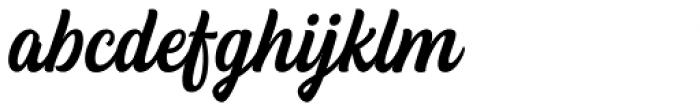 Hokyaa Script Regular Font LOWERCASE