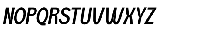 Hokyan Italic Font UPPERCASE