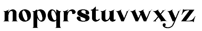 Hola Martini Font LOWERCASE