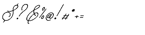 Holany Calira Italic Font OTHER CHARS
