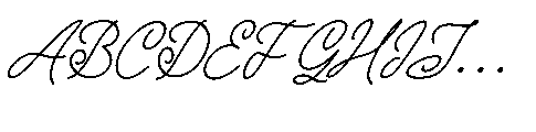 Holany Calira Italic Font UPPERCASE
