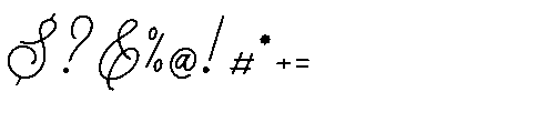 Holany Calira Regular Font OTHER CHARS
