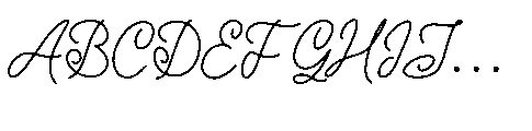Holany Calira Regular Font UPPERCASE