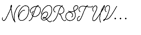 Holany Calira Regular Font UPPERCASE