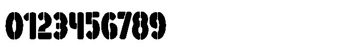 Hold Deck Regular Font OTHER CHARS