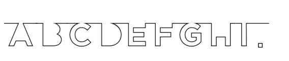 Hold the line Medium Font