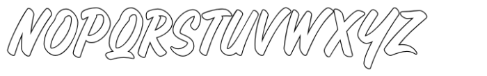 Holdstone Outline Font UPPERCASE