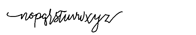 Holihood Font LOWERCASE