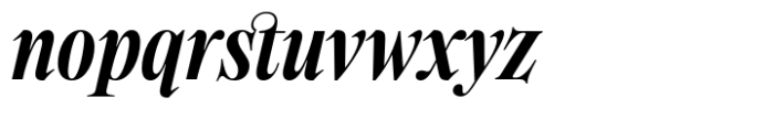 Holise Bold Italic Font LOWERCASE