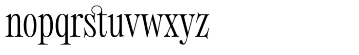 Holise Light Font LOWERCASE