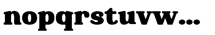 Holistic Retro Regular Font LOWERCASE